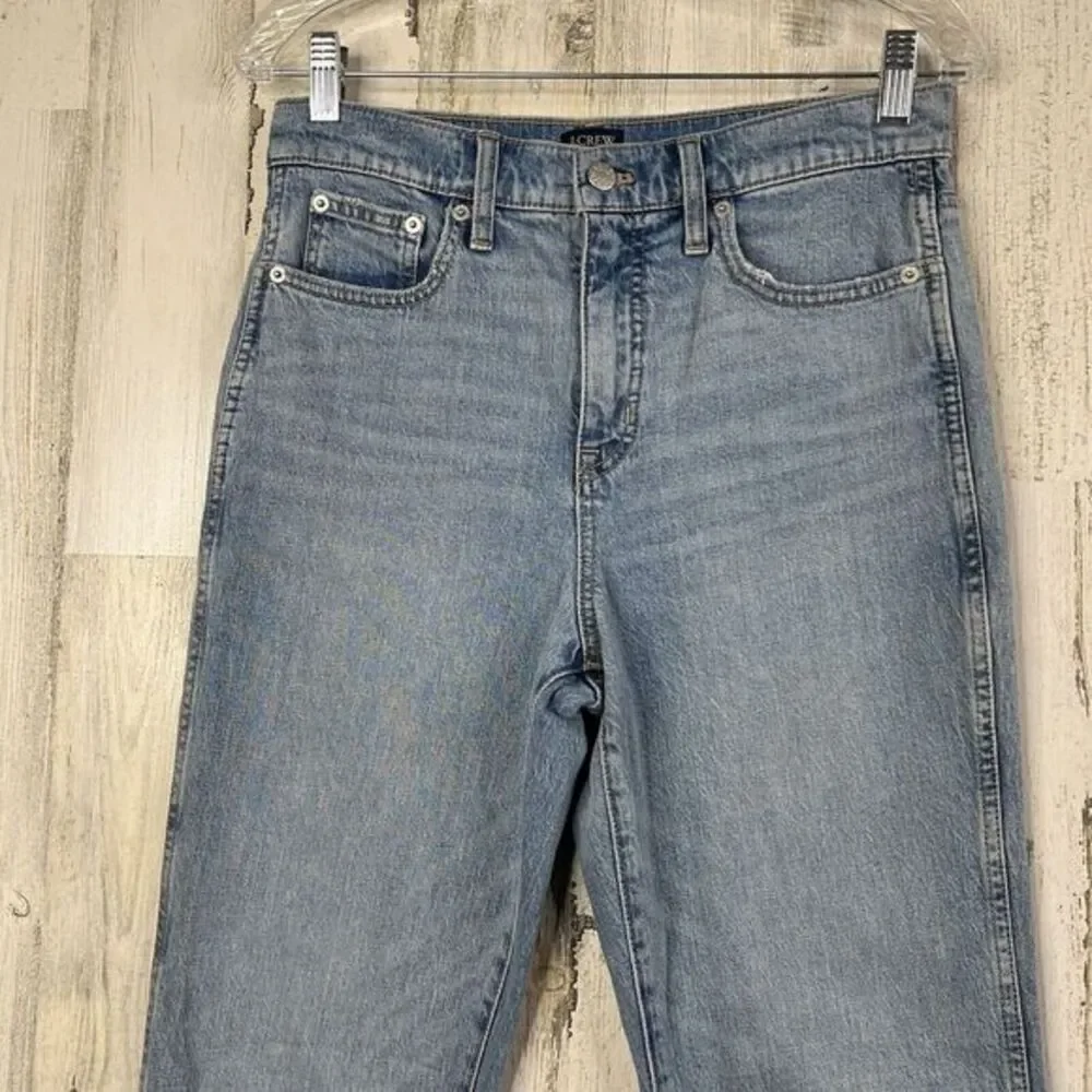 J. Crew‎ Classic Vintage Jeans Women's Size 27 Light Blue 5-pocket Denim